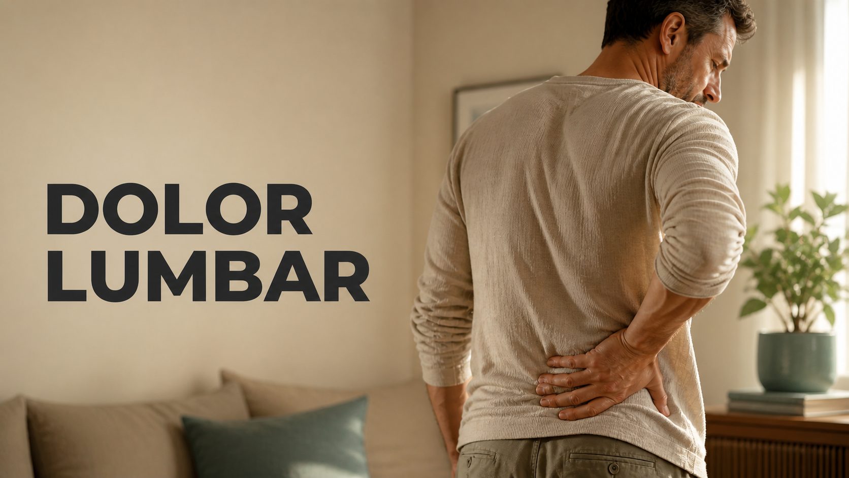 Dolor lumbar: causas, tratamiento y red flags