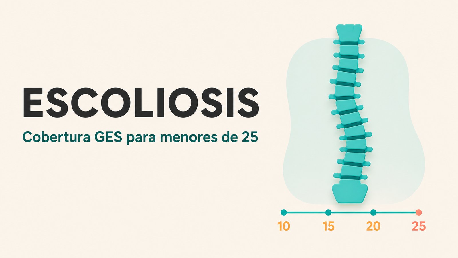 Escoliosis y GES: cobertura menores 25