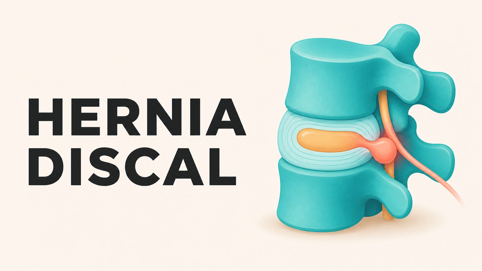 Hernia discal: síntomas, causas y tratamiento